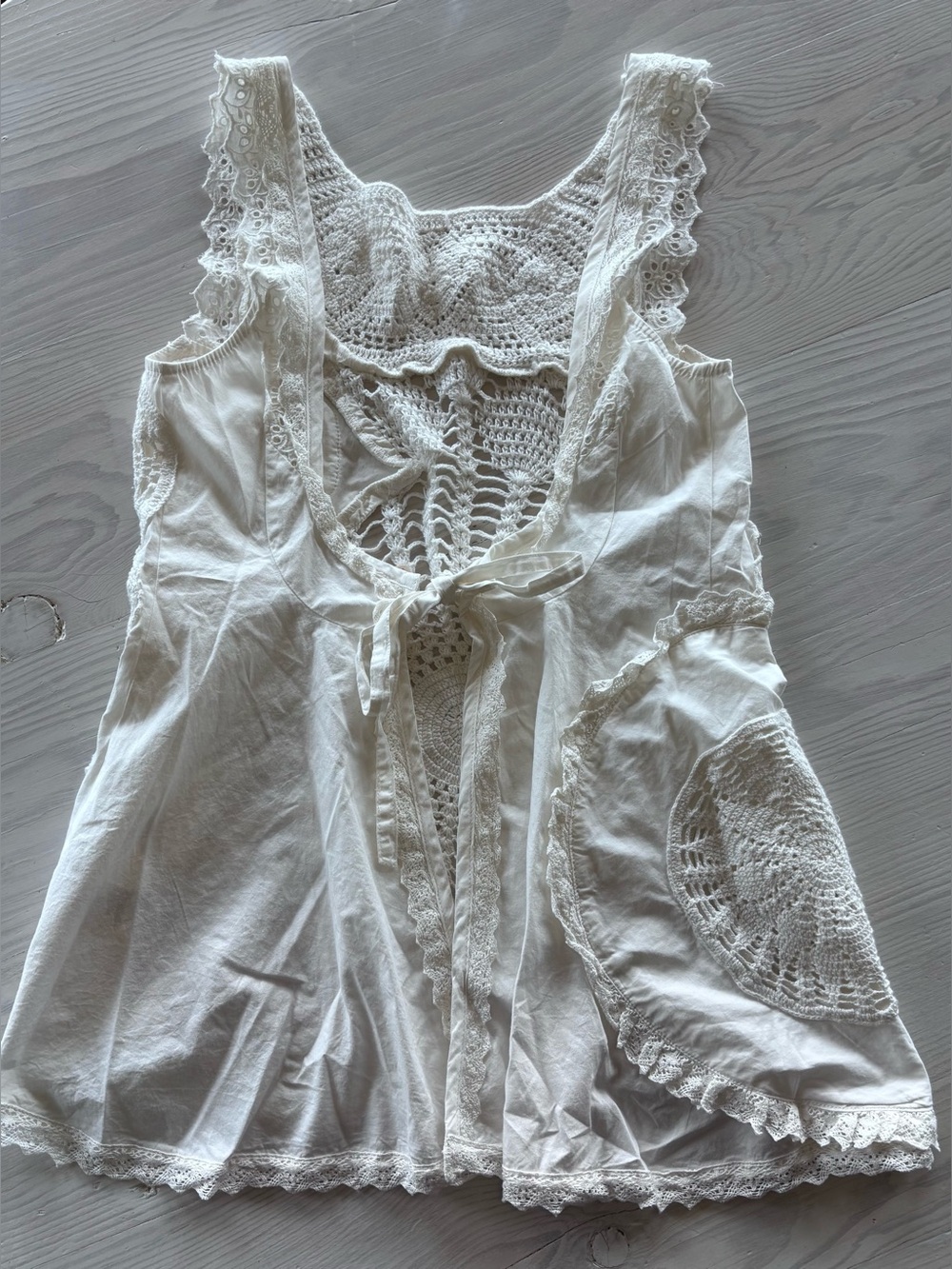 Free People Alias Crochet Top Size Small - Picture 4 of 5